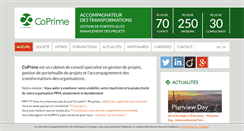 Desktop Screenshot of coprime.fr